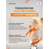 Мастурбатор Tenga Spinner Hexa