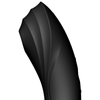 ВАКУУМ-ВОЛНОВОЙ БЕСКОНТАКТНЫЙ СТИМУЛЯТОР КЛИТОРА SATISFYER CURVY TRINITY 4, СИЛИКОН, ЧЁРНЫЙ
