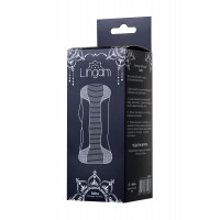 Мастурбатор нереалистичный Lingam by TOYFA Asha, TPE, прозрачный, 14 см