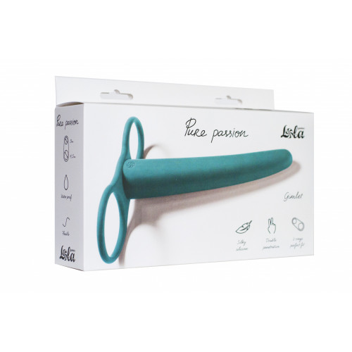Насадка для двойного проникновения Pure Passion Gimlet Green
