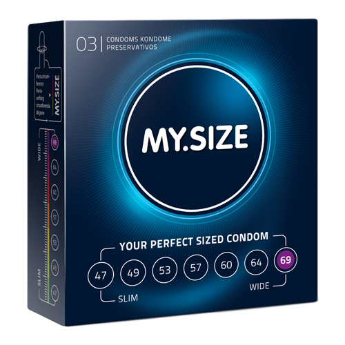 Презервативы  ''MY.SIZE'' №3 размер 69 (ширина 69mm)