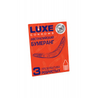 Презервативы Luxe АВСТРАЛИЙСКИЙ БУМЕРАНГ 3шт, 18см
