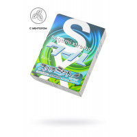 Презервативы Sagami Xtreme Mint, 19см, 5,2см, 3шт