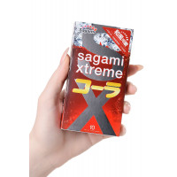 ПРЕЗЕРВАТИВЫ SAGAMI, XTREME, COLA, ЛАТЕКС, 19 СМ, 5,2 СМ, 10 ШТ