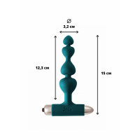 АНАЛЬНАЯ ПРОБКА С ВИБРАЦИЕЙ SPICE IT UP NEW EDITION EXCELLENCE DARK GREEN