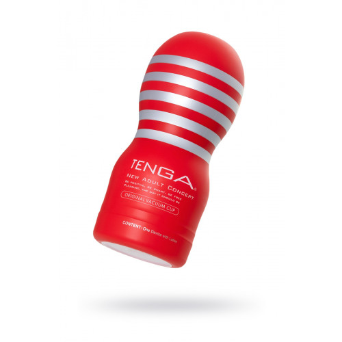 НЕРЕАЛИСТИЧНЫЙ МАСТУРБАТОР TENGA ORIGINAL VACUUM CUP, TPE, БЕЛЫЙ, 18 СМ