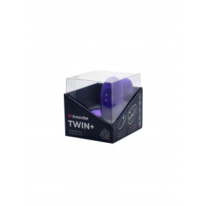 Парный вибромассажер TWIN+,Purple с пультом дистанционного управления и управлением через приложение Парный вибромассажер TWIN+,Purple с пультом дистанционного управления и управлением через приложение