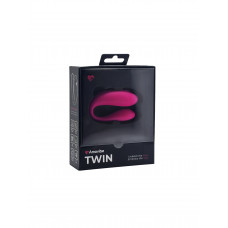 Парный вибромассажер TWIN, Pink с управлением через приложение