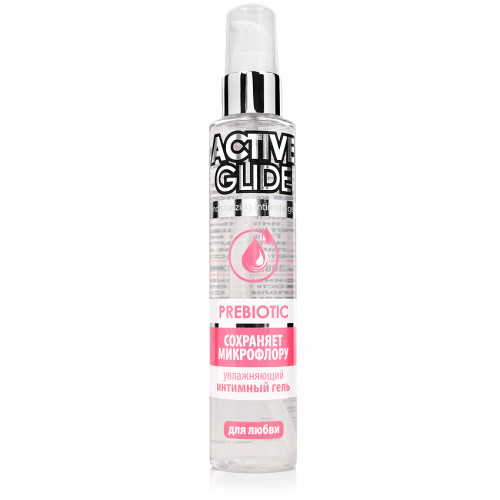 Увлажняющий интимный гель Active glide prebiotic, 100гр
