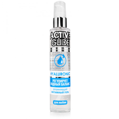 Увлажняющий интимный гель Active glide hyaluronic, 100гр