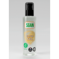 Интимный гель SGAN GLOW GEL с эффектом свечения на водной основе 110 мл