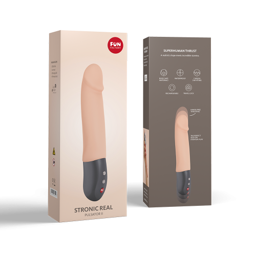 Пульсатор Fun Factory Slimstronic Real натуральный