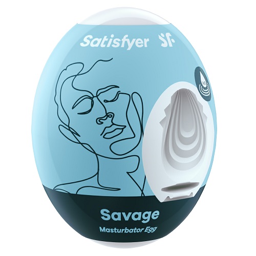Мини-мастурбатор Egg Single Savage