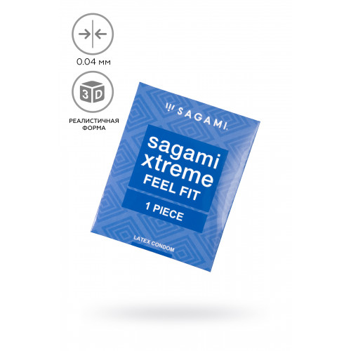 Презерватив Sagami Feel Fit,19 см, 5,1 см
