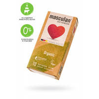 Презервативы masculan ORGANIC № 10 утонченные, 18,5 см, 5.3 см, 10 шт.