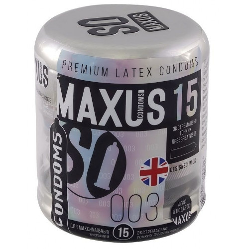 Презервативы Maxus Extreme Thin№15