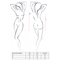 Платье Passion Erotic Line Bellatrix, со шнуровкой, экокожа, черный, S/M