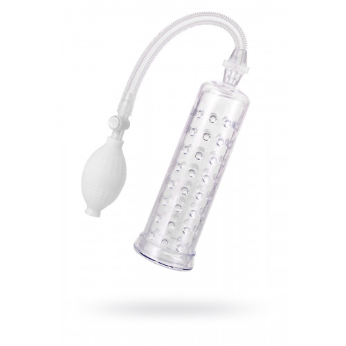 Помпа Seven Creations Penis Enlarger, TPE+ABS пластик, прозрачная, 19 см.