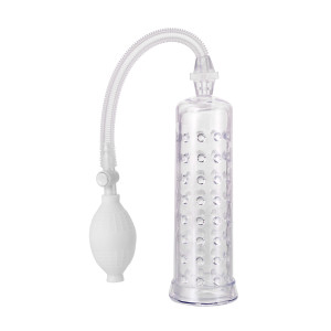 Помпа Seven Creations Penis Enlarger, TPE+ABS пластик, прозрачная, 19 см.
