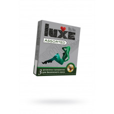 Презервативы Luxe Big Box Assorted панель, 18 см., № 3, 24шт.