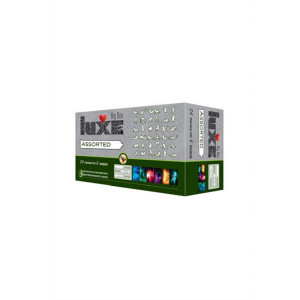 Презервативы Luxe Big Box Assorted панель, 18 см., № 3, 24шт.