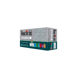 Презервативы Luxe Big Box Long Love 40% дольше, 18 см., №3, 24 шт.