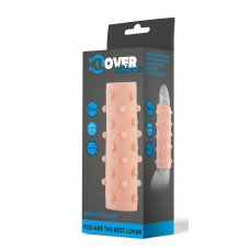 Насадка ToyFa XLover Soft booster, утолщающая, с дополнительной мягкой стимуляцией, 14,5 см