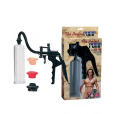 Помпа для пениса Dream Toys, вакуумная механическая, с насадками, ABS пластик, ?5 см