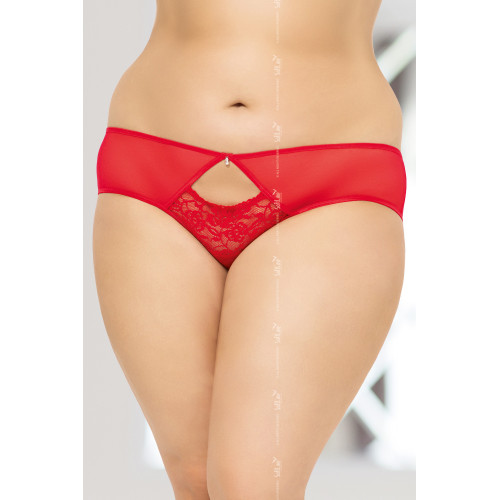 Трусы SoftLine Collection женские красные - XХL