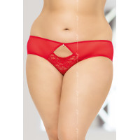 Трусы SoftLine Collection женские красные - XХХL