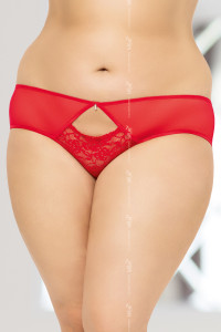 Трусы SoftLine Collection женские красные - XХХL