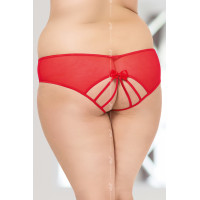 Трусы SoftLine Collection женские красные - XХХL