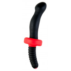 Анальный вибратор TOYFA Black&Red, силиконовый, черный, 16,5 см Анальный вибратор TOYFA Black&Red, силиконовый, черный, 16,5 см