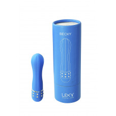 Вибратор Becky, синий 11,5 см