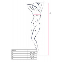 Костюм-сетка Passion Erotic line, черный, OS