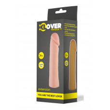 Насадка ToyFa XLover Increase+ для увеличения размера, реалистичная, с ярко выраженной головкой