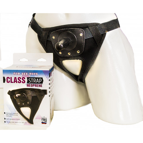 Трусики со штырьком из неопрена CLASS STRAP 060203ru