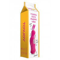 Вибромассажер HAPPY EARS RABBIT VIBE HOT PINK 10140TJ