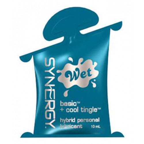 Лубрикант Wet Synergy Cool Tingle подушечка 10mL 36750wet
