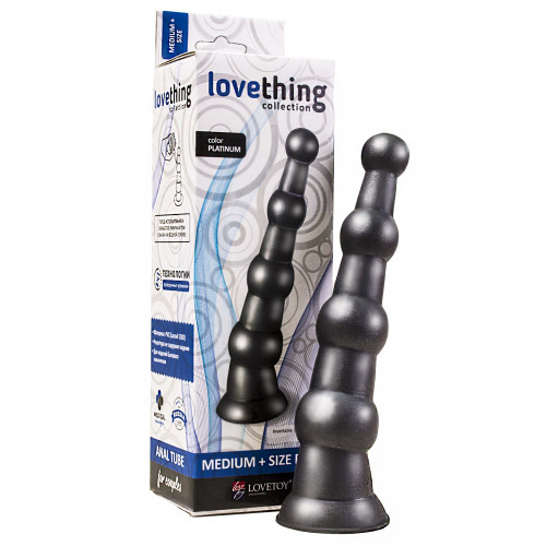 Анальный  стимулятор Lovething MEDIUM+ PLUG platinum 427203ru