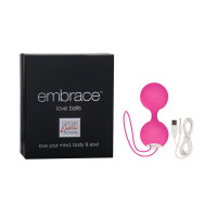 Вагинальные шарики EMBRACE LOVE BALLS PINK 4604-05BXSE