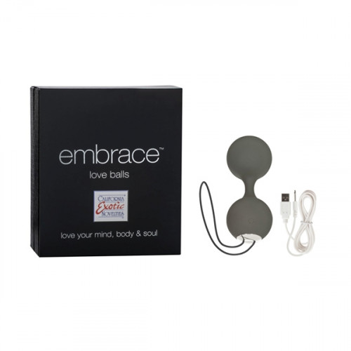Вагинальные шарики EMBRACE LOVE BALLS GREY 4604-10BXSE