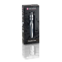 Фаллос для интенсивного электросекса MYSTIM DOUBLE DAN ALU DILDO 46130