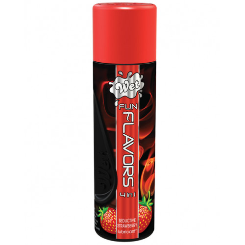 Лубрикант Wet Fun Flavors Seductive Strawberry 116 mL 20423wet