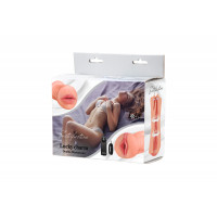Двойной мастурбатор с вибропулей Satisfaction Lucky charm  2101-06lola
