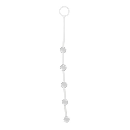 Анальный стимулятор JAMMY JELLY ANAL 5 BEADS прозрачный T4L-700722