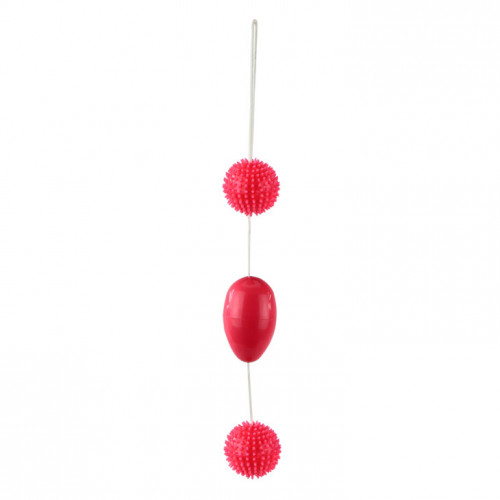 Анальные шарики розовые BI-014036-4PK