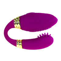 Вибратор для двоих  Pretty Love PURPLE BI-014125