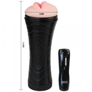 Мастурбатор в колбе Pink Mouth Vibrating BM-00900T27Z-2 Мастурбатор в колбе Pink Mouth Vibrating BM-00900T27Z-2