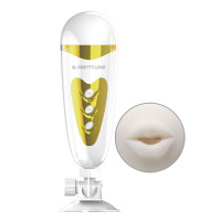 Мега-мастурбатор с вибрацией Mouth style  BM-00900T50-2
